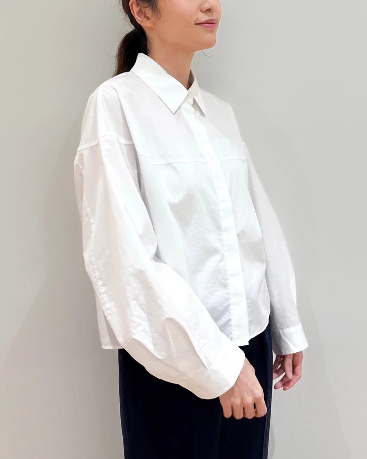 【バズり中！】ユニクロシーの新作「コクーンシャツ」が使える！_6