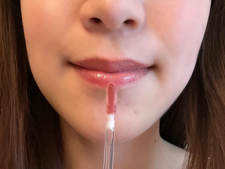 rom&nd「グラスティングカラーグロス／S03 マロンスパークル」」