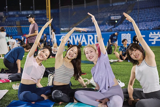 井上美波さん、岡田りささん、大野みおさん、三間理沙さん