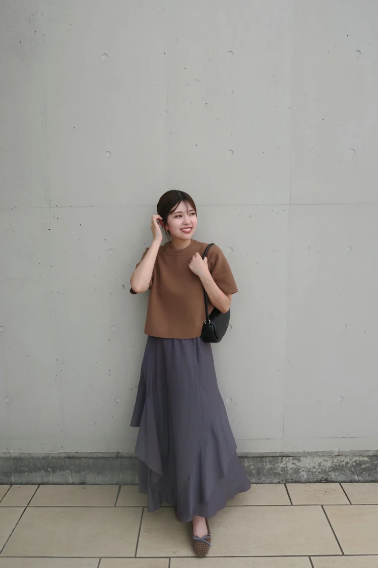 秋のUNIQLOブラウンコーデ#ファッション部_1