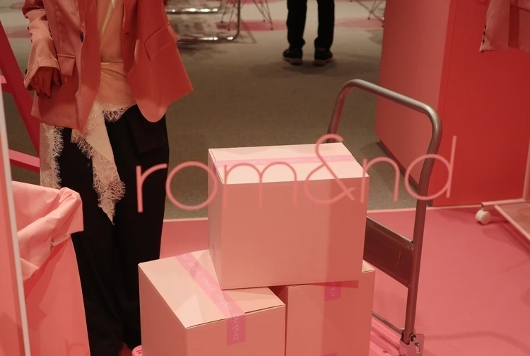 【rom&nd】	ロムアンド商事に入社！？話題の新作体験イベントレポ_4