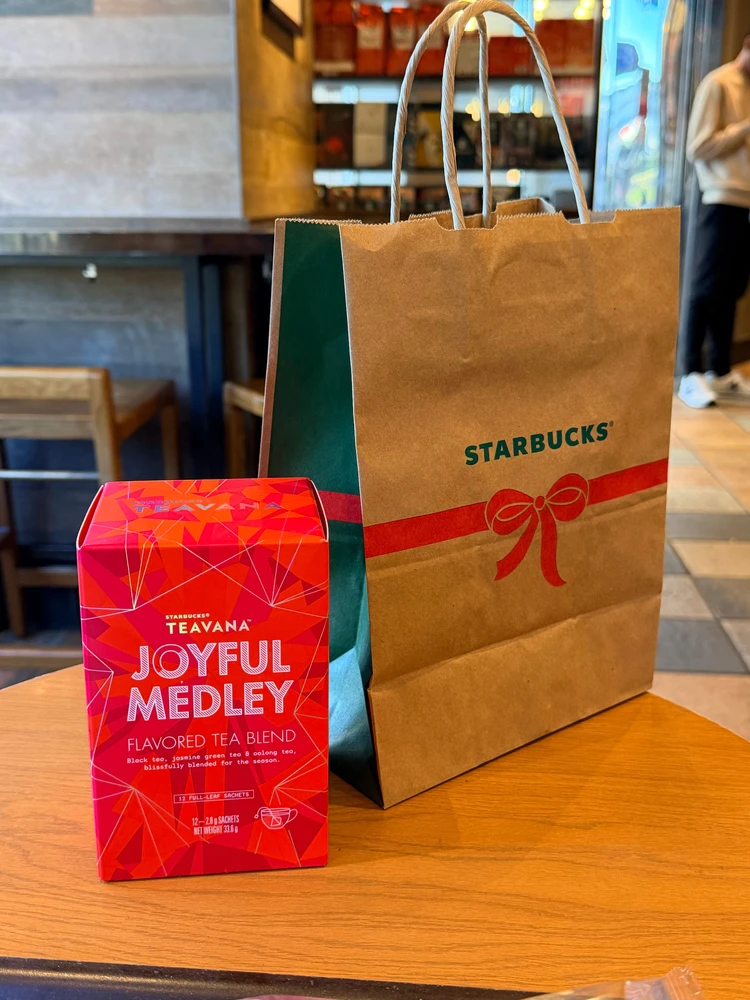 ジョイフルメドレーティーパックのパッケージ