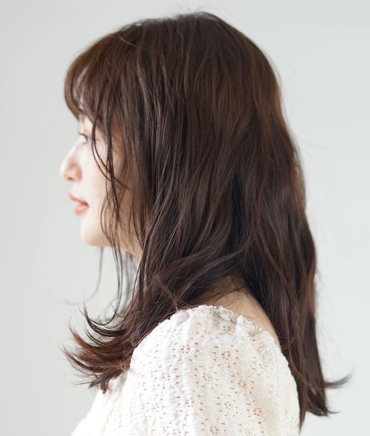 ニュアンスウェーブパーマ　サイド