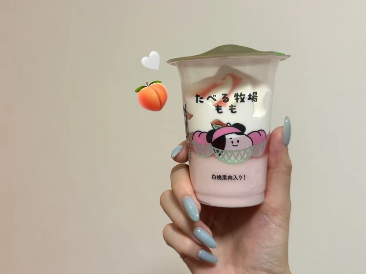 桃づくし♡ファミマ限定『たべる牧場もも』＃BAILAアイス部_1