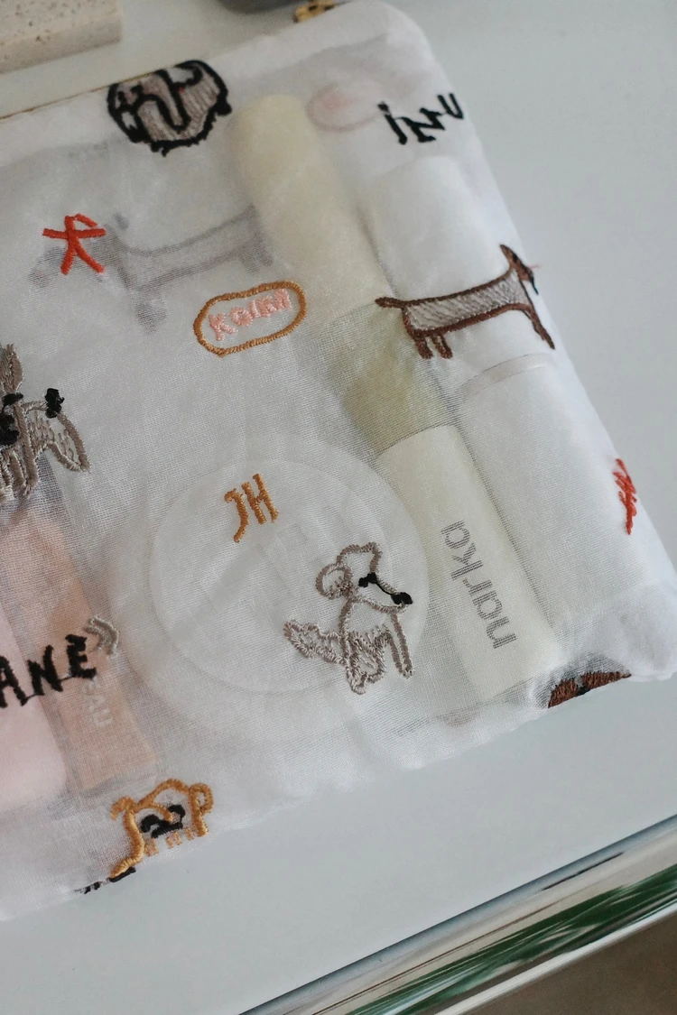愛犬家にはたまらない♡BRIGITTE TANAKAのわんちゃん刺繍アイテム_4