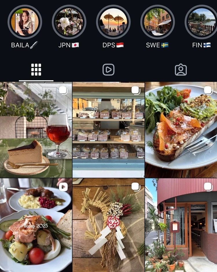 Instagram アカウント写真