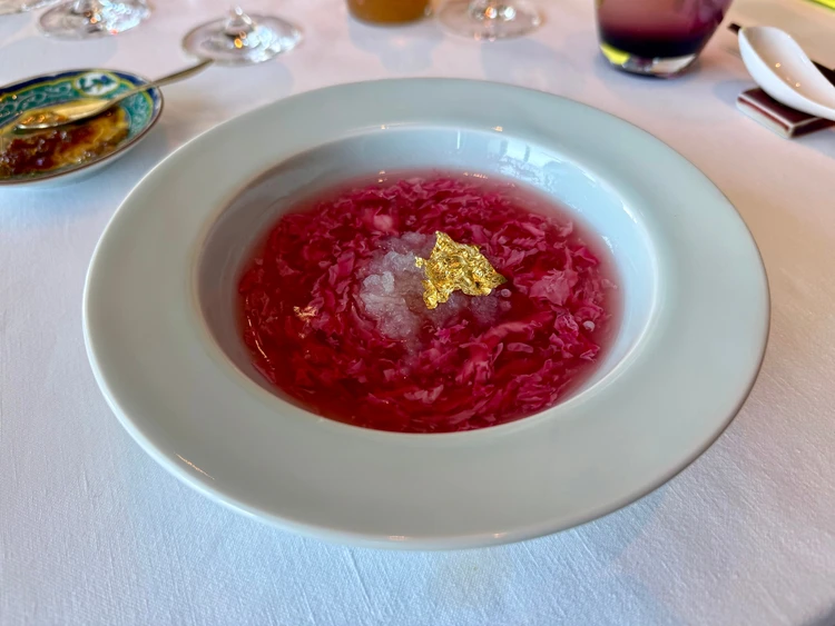 マンダリンオリエンタル東京「センス」平日ランチ　燕の巣　スープ