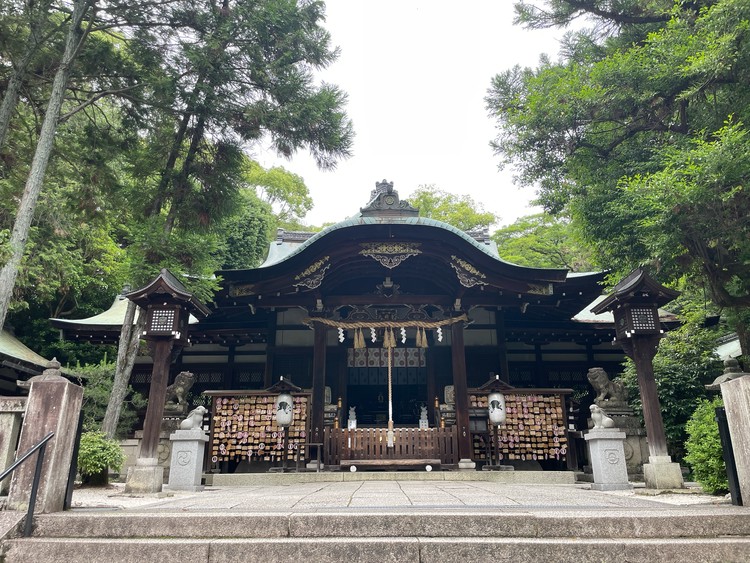 安産祈願は京都の岡崎神社へ　 かわいいうさぎに囲まれて家族3人の幸せを願うひととき_1