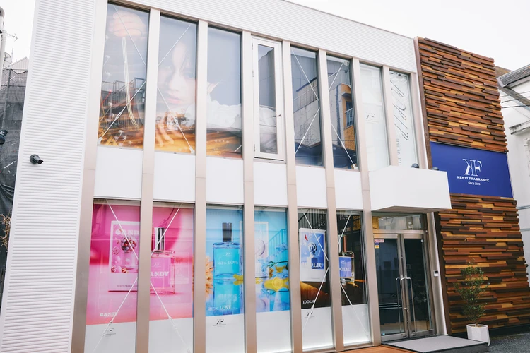 「KENTY FRAGRANCE POP UP in HARAJUKU」外観