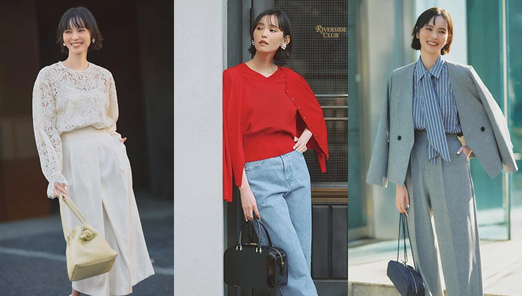 【春の主役級トップス3選】休日デニムにも通勤ボトムにもOK！加藤かすみさん×M7daysコラボの自信作