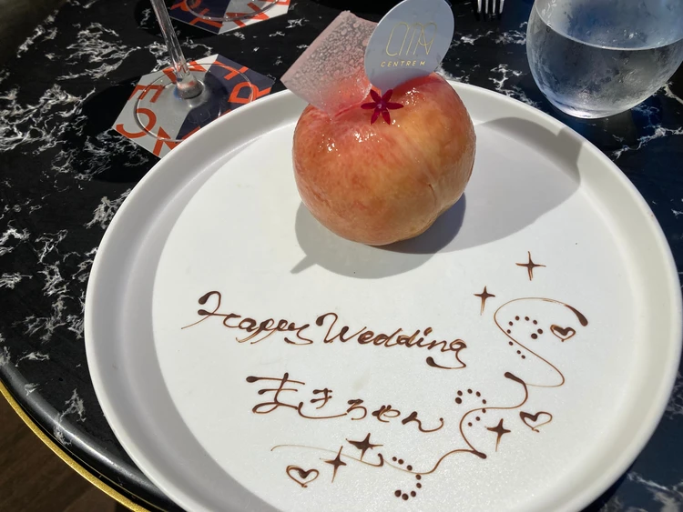 【メルキュール大阪なんば】白桃まるごとパフェ🍑#スイーツ部_3