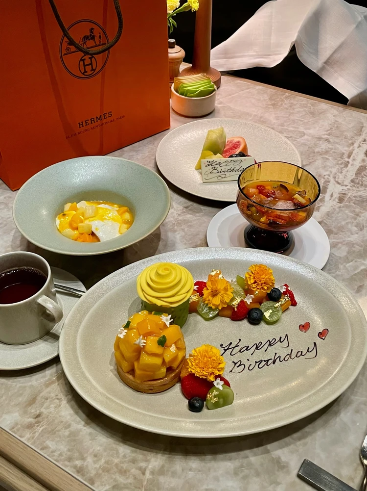 【お祝いにおすすめ】デザートプレートが可愛すぎる【ジャヌ東京】_7