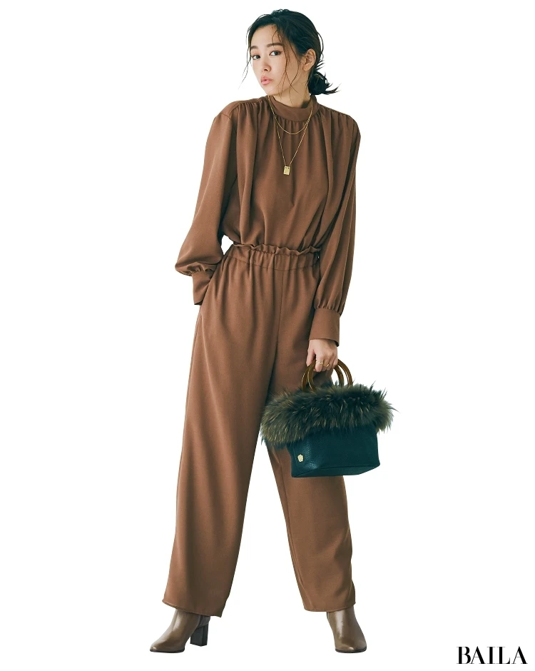 【時短セットアップ】小物を+1して簡単おしゃれコーデ_1_5