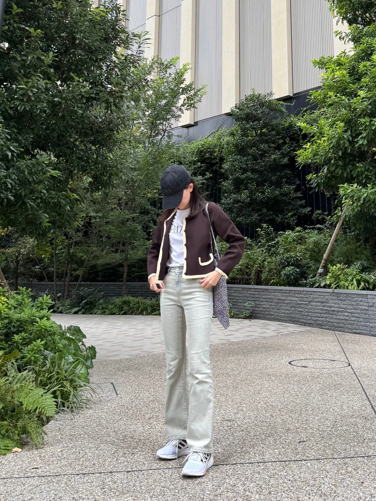 【BIANCAコラボ】ミラノリブセットアップ着回しコーデ3選_6