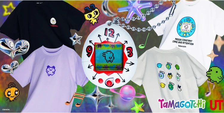 【ユニクロUT】たまごっちとコラボ! Tシャツ&UTオリジナルたまごっちを12月19日(金)発売
