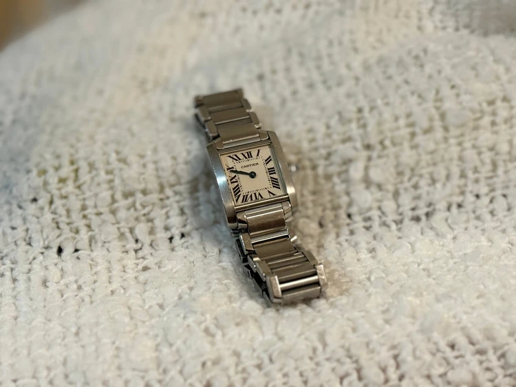 【カルティエ・タンクフランセーズ】叔母から譲り受けた一生モノの時計。30代におすすめな理由。#ファッション部_1