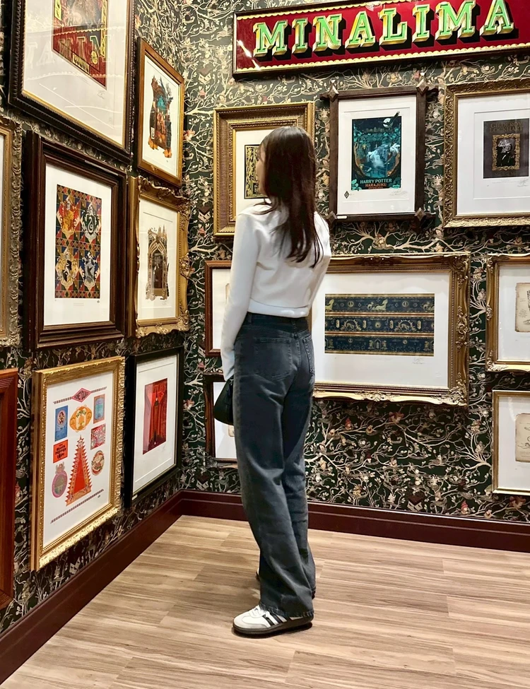 ユニクロ！スタイルアップ確実のワイドデニム！_4