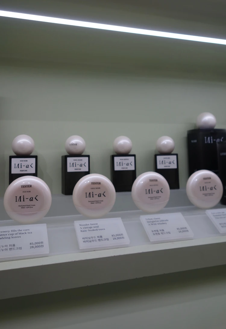 韓国・汝矣島(ヨイド)にある百貨店ザ・ヒョンデ・ソウルの中にあるBe Cleanに取扱のあるM MIHAK