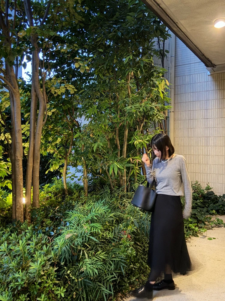 GU シアーT シンプルコーデ