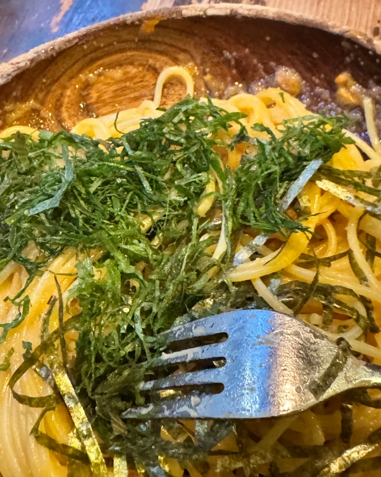 【ハシヤ系名店①】新宿三丁目「Nokishita（ノキシタ）」でたらこスパゲッティを食す！_7