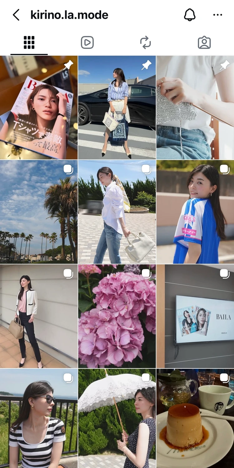 個人Instagramフィード写真