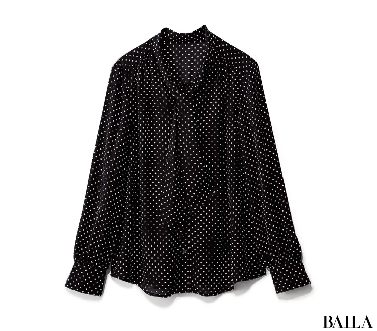 【ボウタイブラウス】おすすめコーデ&アイテム_1_5