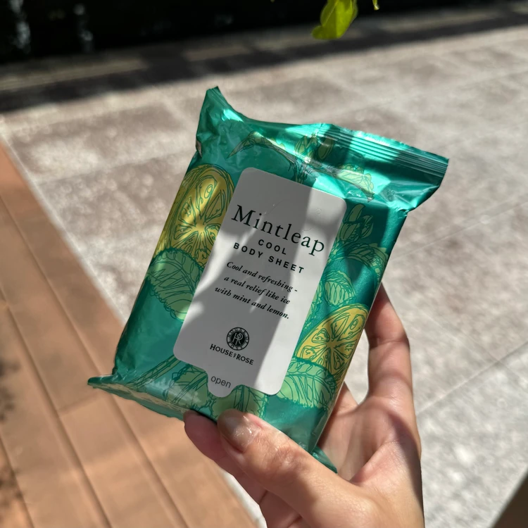 【正直レポ】ハウスオブローゼの"ミントリープ"ボディーシートのここが好き！_2