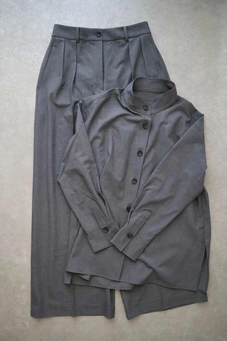 30代の私が着る！ほんのりモード感漂うセットアップでつくる【鑑賞コーデ】 #ファッション部_1