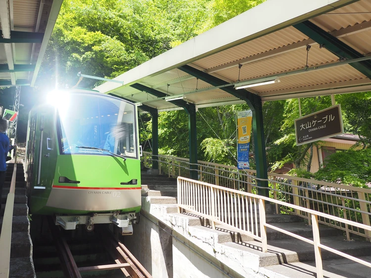 大山ケーブル駅