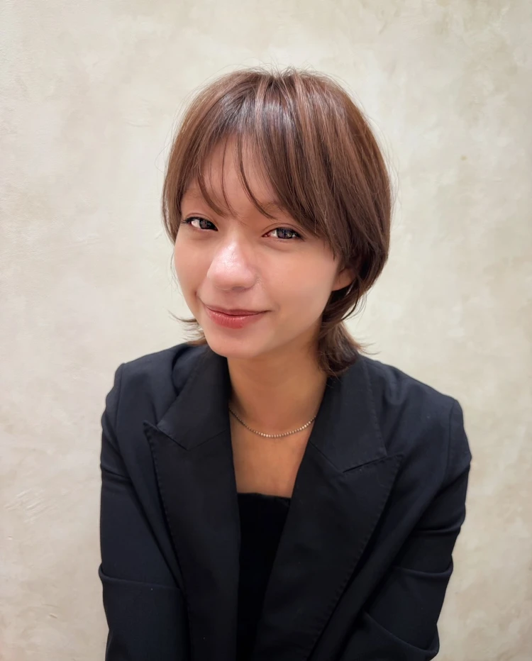 30代髪型・ボブの正面