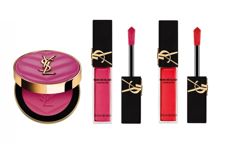 YSL メイクミーブラッシュ パウダー ＃03　YSL メイクミーブラッシュ リキッド ＃03