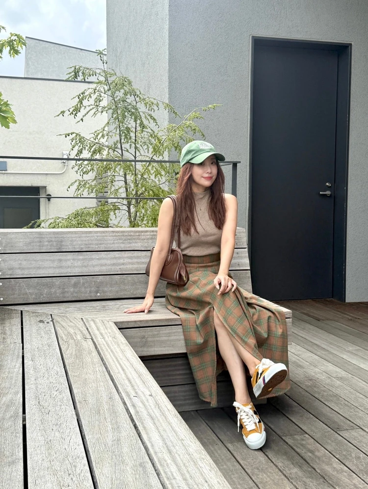 PRO-Kedsのマスタードスニーカー　阿部早織　バイラーズ