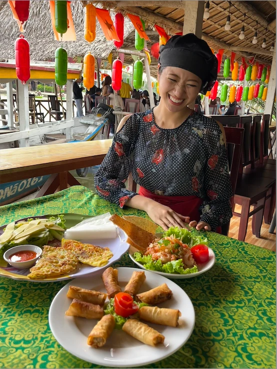 【2泊3日で行けるベトナム】料理教室とココナッツボート体験_8