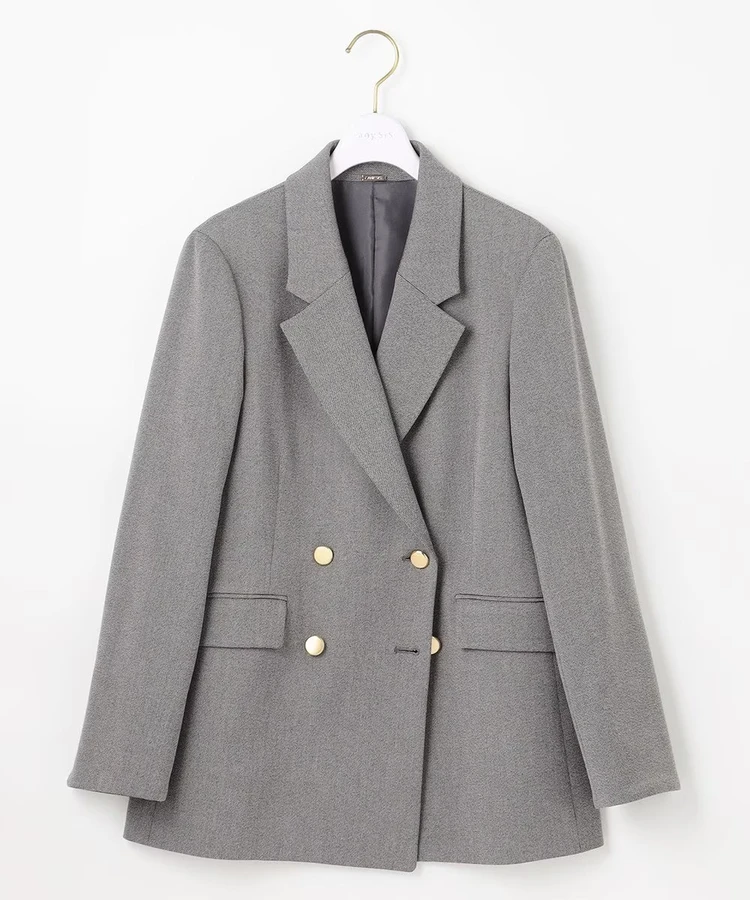 エニィ スィス ビューティサーモ2WAYストレッチ テーラードジャケット ¥17990