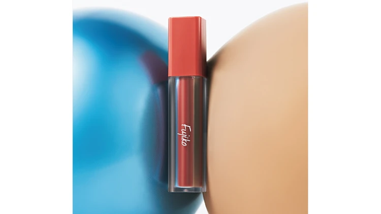 【2025年下半期ベストコスメ】プチプラメイクアップ部門受賞！薄膜マット唇になれる「Fujiko」のティントリップ