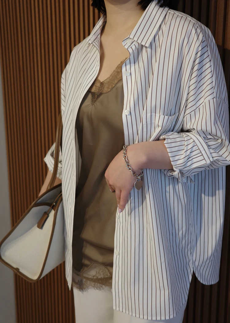 【悩み解決！】販売員直伝シャツの大人可愛い着こなしのコツ♡_5_1