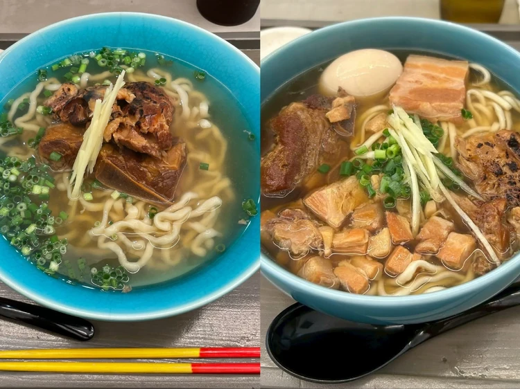 【那覇グルメ】沖縄旅行の初日に食べたい.『STAND EIBUN』の沖縄そば_3