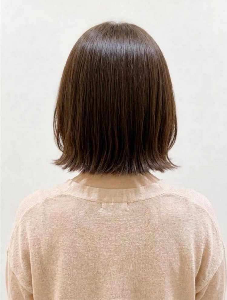 30代 髪型・ボブのバック