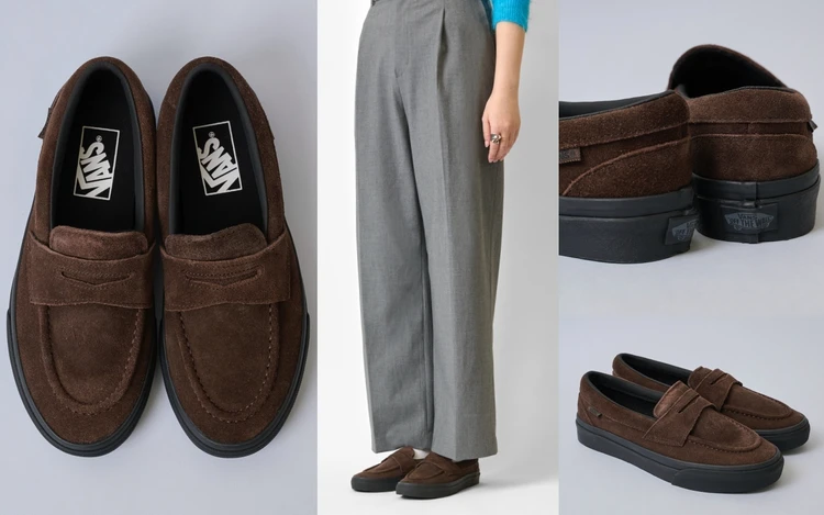 【VANS】コスパGOODなスニーカーローファー！1万円以下で手に入るスエード素材のオシャレ顔【きれいめ派の通勤・休日スニーカー】