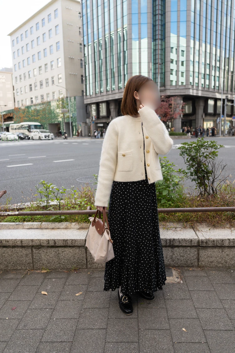 【キレイめカジュアル】2025年お気に入りの冬コーデ紹介👚🎐_5