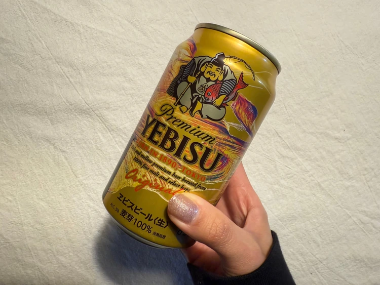 135周年 福ヱビスデザイン缶のディテール・模様のクローズアップ