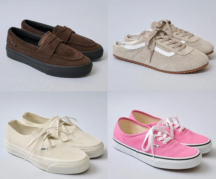 【Vans春スニーカー4選】足元から軽やかに。洒落見えもかなう注目モデル。スニーカーの選び方も【きれいめ派の通勤・休日スニーカー】