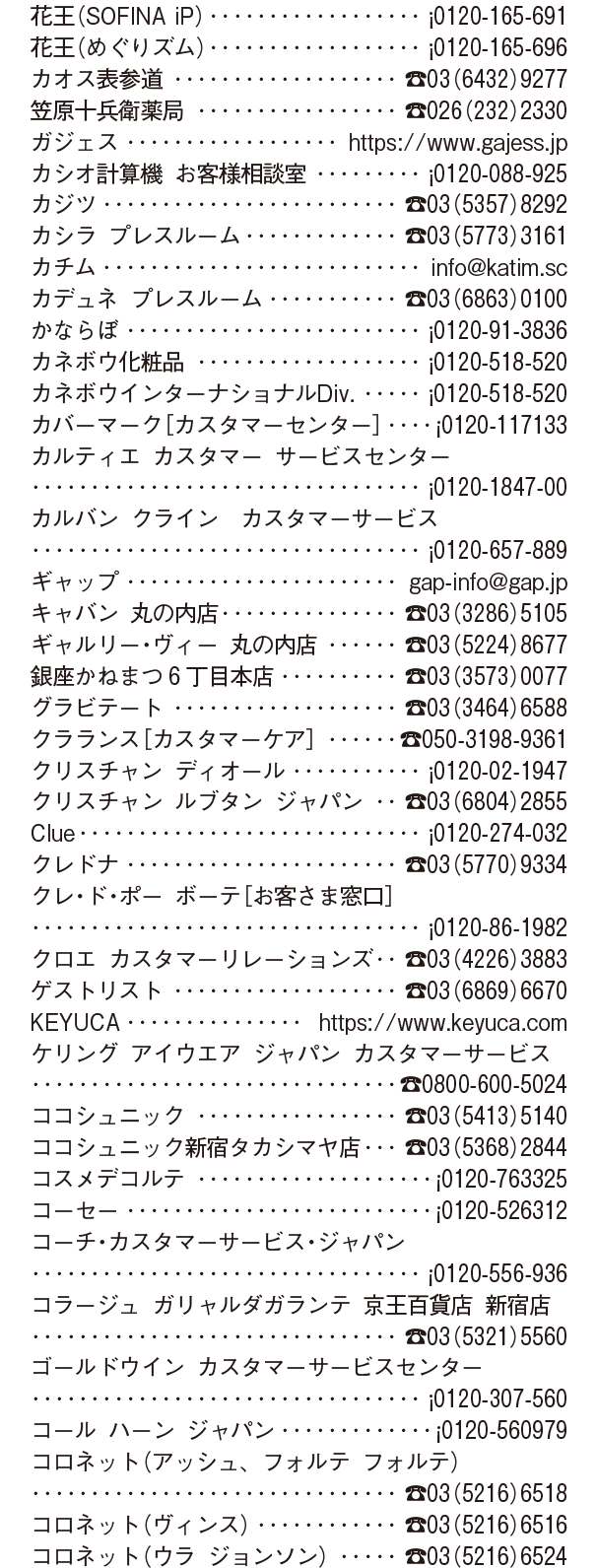2025年6月号 Shop List_2
