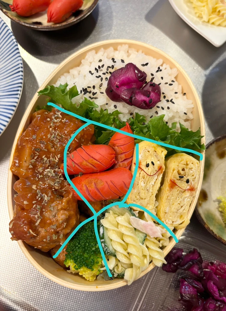 ズボラな私でも実践できた！お弁当を 「なんだか美味しそう」に見せるコツ_9_2