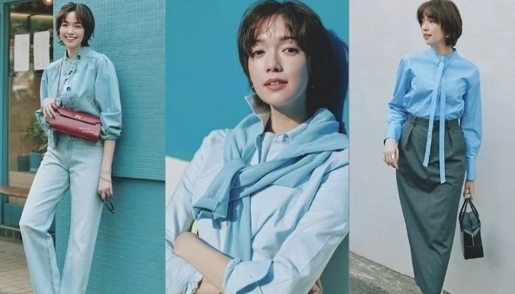 まとうだけで好印象！2026最新「サックスブルー」コーデ＆小物まとめ