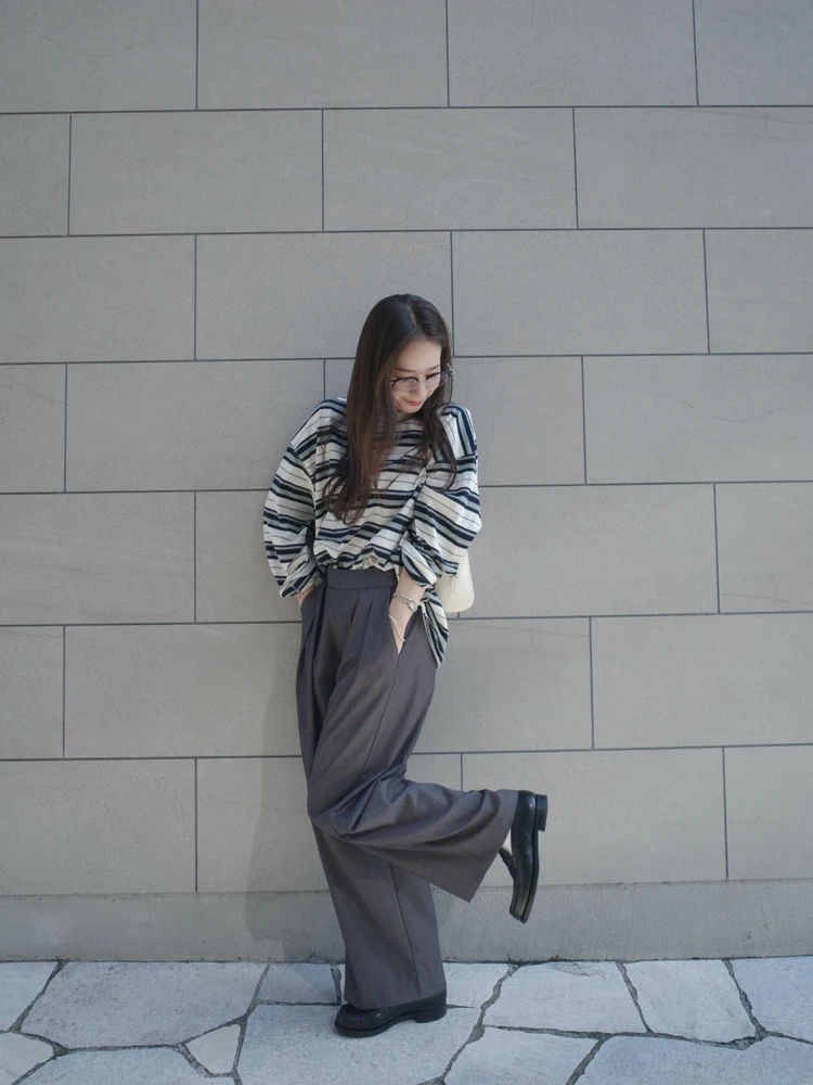 【名品ローファー】J.M. WESTONとつくる、大人カジュアルコーデ_5