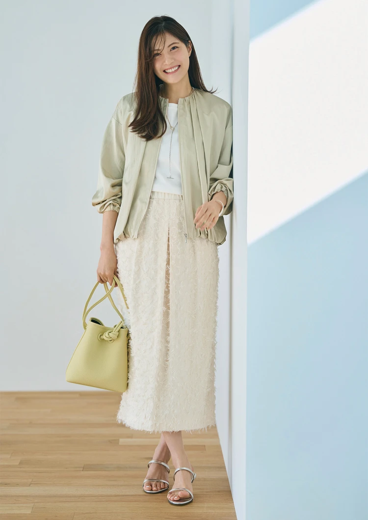 佐藤ありさ　【Marisol 限定】ジャカードスカート