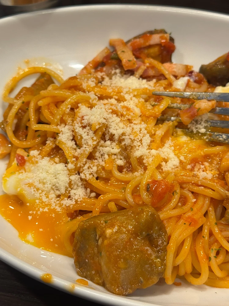 1970年開業!新宿三丁目 生パスタの老舗「JINJIN」でもちもちアラビアータを食す!_7