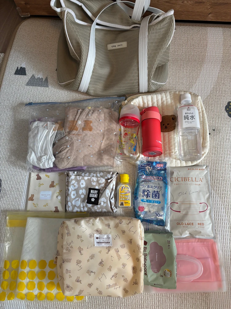 お出かけ時のマザーズバッグの中身8ヶ月ベビー#育休life_2