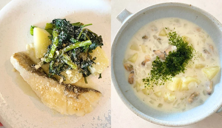 【長谷川あかりのご自愛ごはん】じゃがいもを使った簡単レシピ3選。サラダ・和風チャウダー・白ワイン蒸し。ササっと作れてお腹が満たされる！